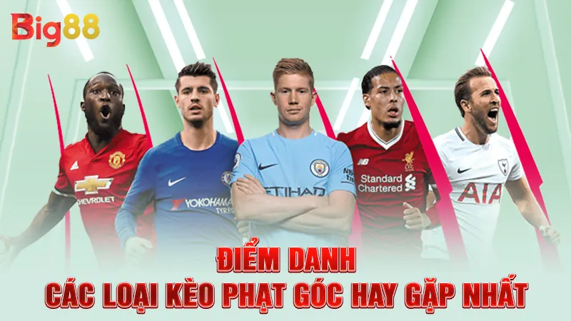 Điểm danh các loại kèo phạt góc hay gặp nhất