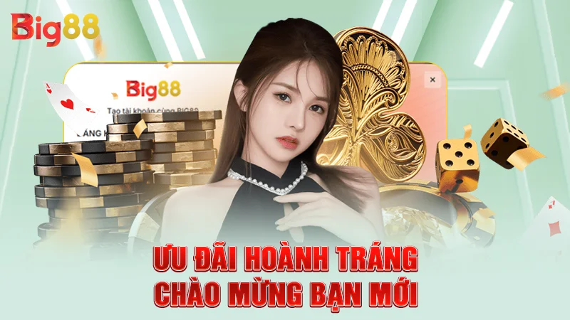 Ưu đãi hoành tráng chào mừng bạn mới